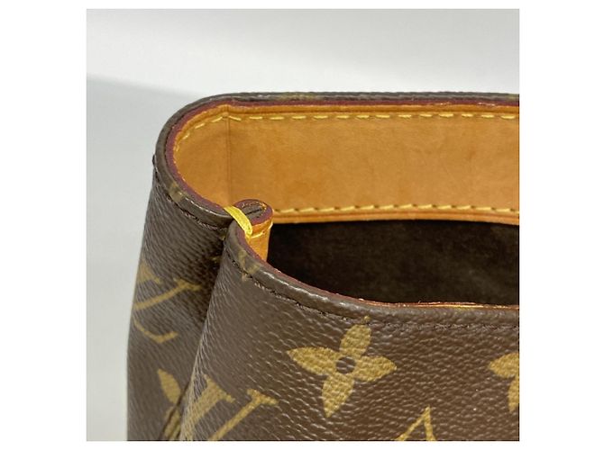 Borsa Tote Louis Vuitton Monogram Wilshire MM Marrone - vista 7