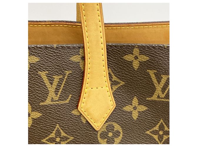 Borsa Tote Louis Vuitton Monogram Wilshire MM Marrone - vista 9
