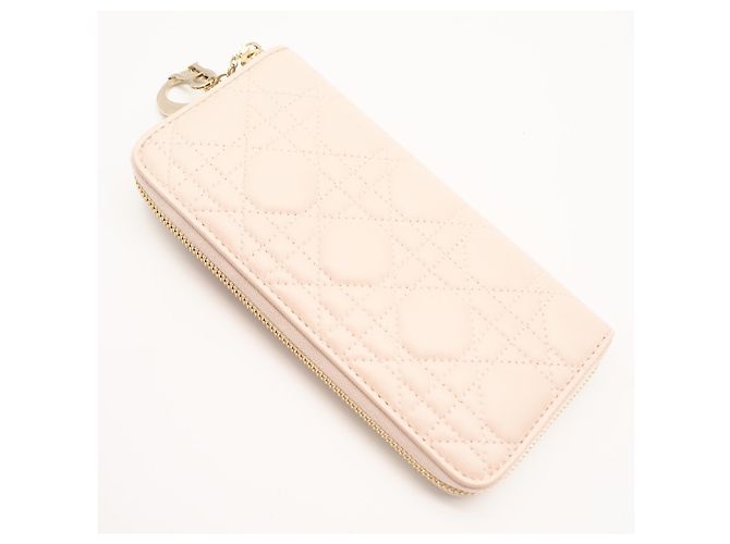 Cartera Christian Dior Lady Voyageur Beige - vista 2