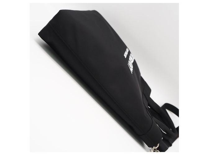 Borsa Tote Burberry Nylon Artier Nero Bianco - vista 10