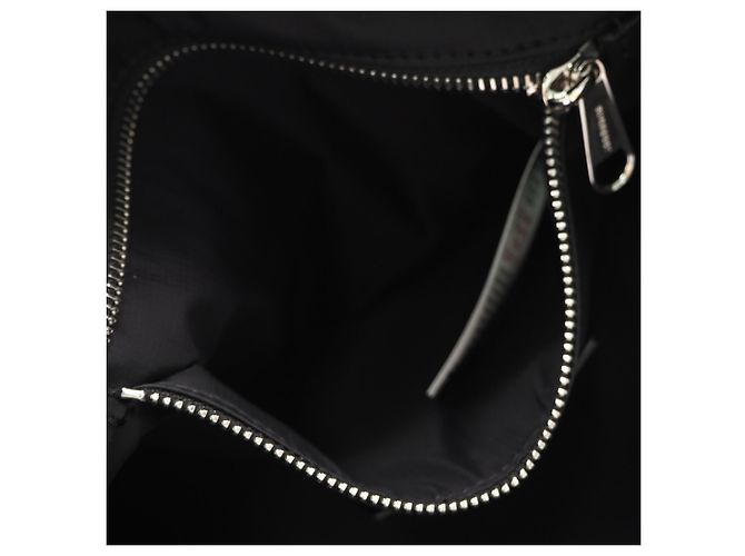 Borsa Tote Burberry Nylon Artier Nero Bianco - vista 12
