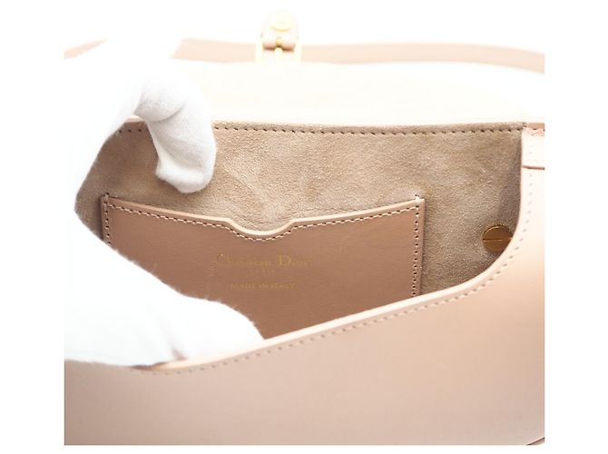 Borsa Bobby East West Christian Dior Beige - vista 14
