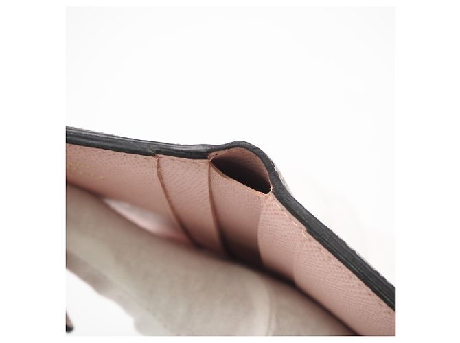 Cartera tríptico Zoe Monogram Louis Vuitton Castaño Rosa Beige - vista 11