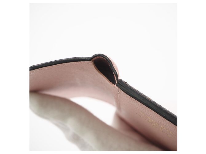 Cartera tríptico Zoe Monogram Louis Vuitton Castaño Rosa Beige - vista 12