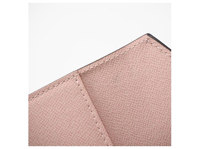 Cartera tríptico Zoe Monogram Louis Vuitton Castaño Rosa Beige - vista 17