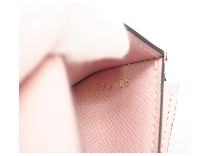 Cartera tríptico Zoe Monogram Louis Vuitton Castaño Rosa Beige - vista 19
