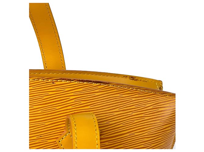 Borsa Shopping Saint Jacques Louis Vuitton Giallo - vista 6