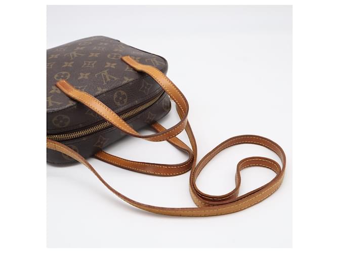 Borsa Louis Vuitton Monogram Spontini Marrone Beige - vista 9