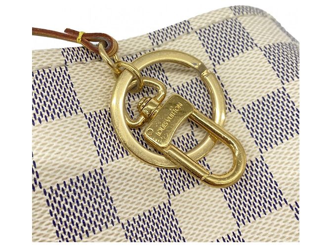 Borsa Tote Louis Vuitton Damier Azur Artsy MM Bianco - vista 9