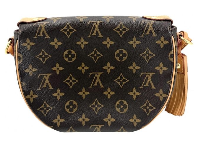 Borsa a tracolla Monogram Saint Cloud da donna Louis Vuitton Marrone - vista 2