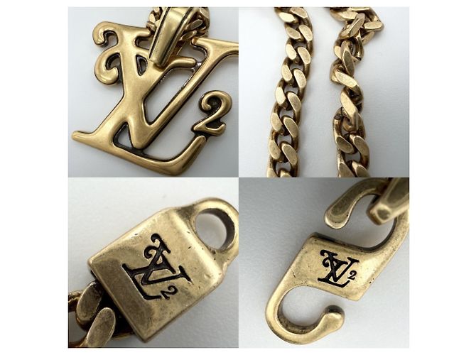 Collana da uomo Louis Vuitton con pendente D'oro - vista 6