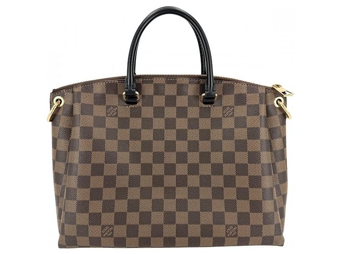 Tote Damier Odeon MM da donna Louis Vuitton Marrone - vista 2