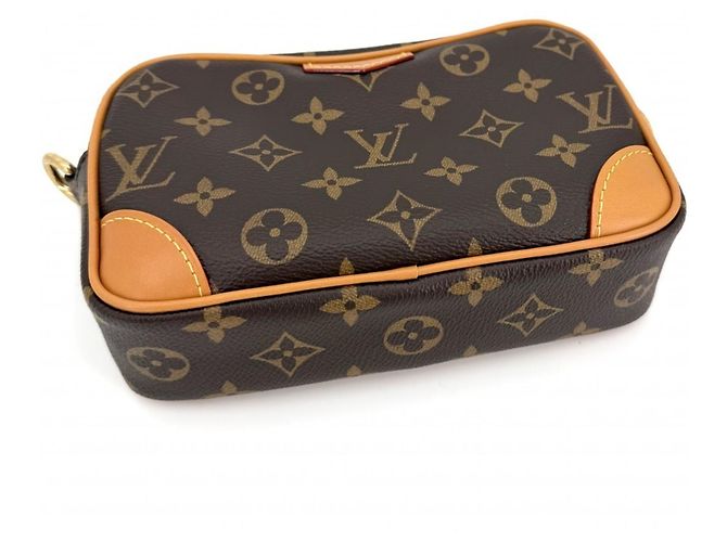 Borsa a tracolla Louis Vuitton Men's Monogram Archive Trocadero Marrone - vista 3