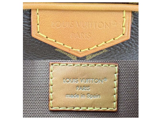 Borsa a tracolla Louis Vuitton Men's Monogram Archive Trocadero Marrone - vista 5