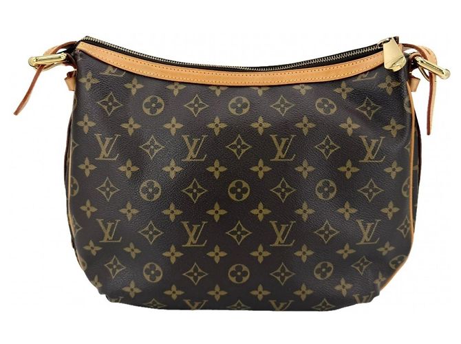 Borsa a tracolla Louis Vuitton Tulum GM da donna Marrone - vista 2