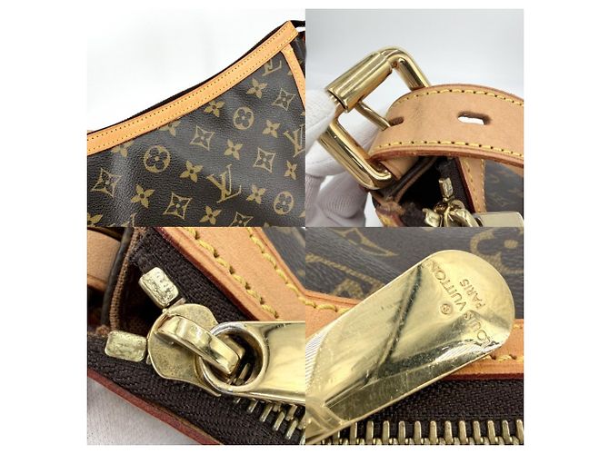 Borsa a tracolla Louis Vuitton Tulum GM da donna Marrone - vista 7