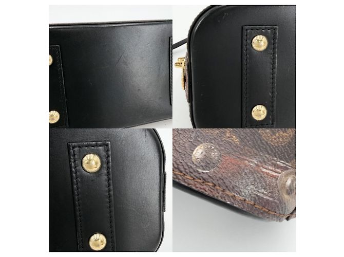 Borsa Louis Vuitton Alma BB Transformed Monogram da donna Marrone - vista 6