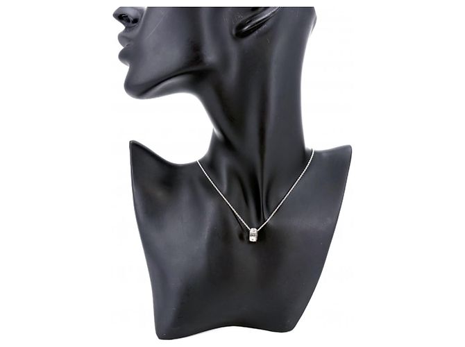 Collana Louis Vuitton in oro bianco 18K - vista 3