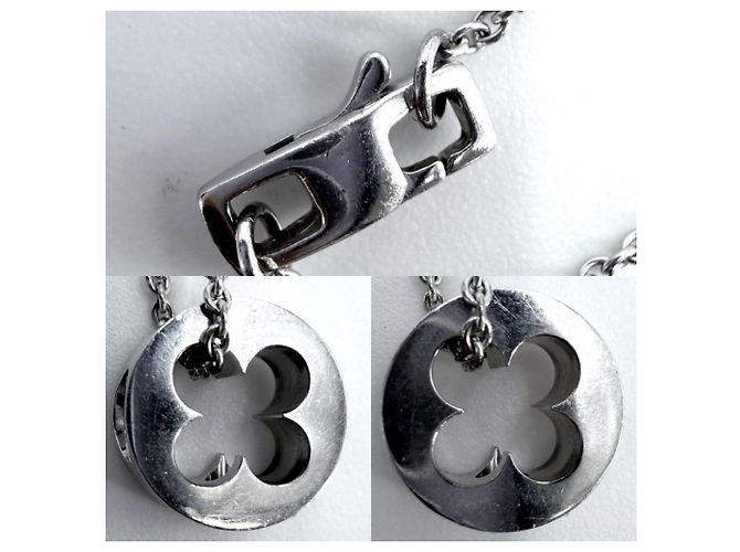 Collana Louis Vuitton in oro bianco 18K - vista 8