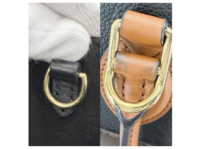Borsa a mano Fold Tote MM da donna Louis Vuitton Marrone Nero Bordò - vista 8