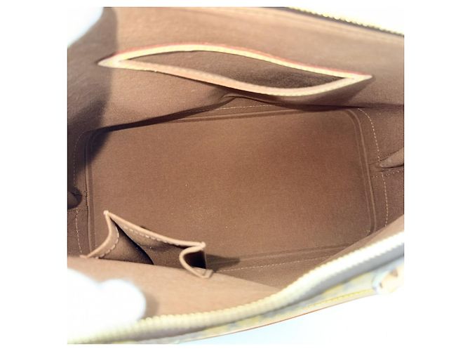 Borsa Louis Vuitton Alma PM Marrone - vista 4
