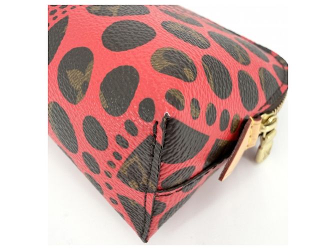 Beauty case da donna Louis Vuitton Marrone Rosso - vista 6