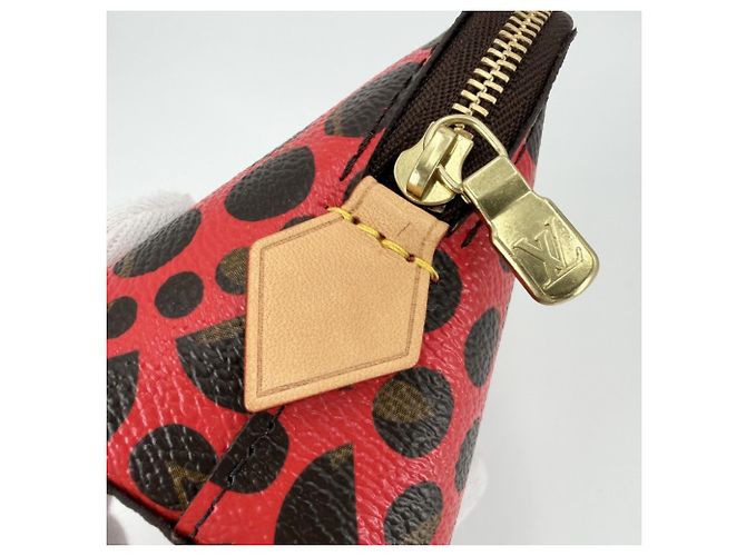 Beauty case da donna Louis Vuitton Marrone Rosso - vista 8