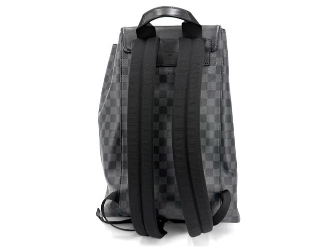 Zaino Utility Damier Graphite da uomo Louis Vuitton Nero - vista 2