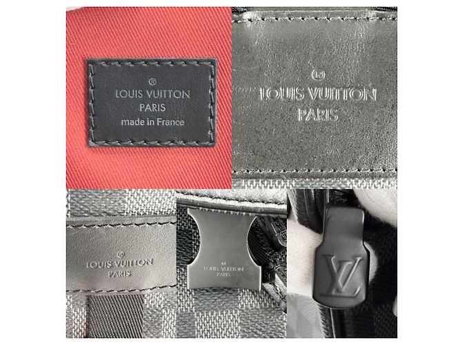 Zaino Utility Damier Graphite da uomo Louis Vuitton Nero - vista 5