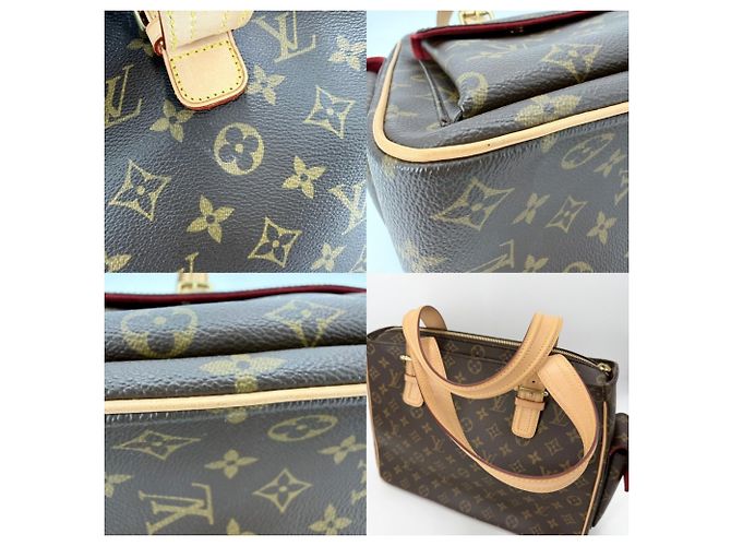 Borsa Tote Multiplicité Louis Vuitton Marrone - vista 7