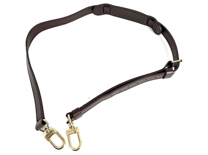 Louis Vuitton Keepall Bandoulière 55 Borsa Boston Marrone - vista 11