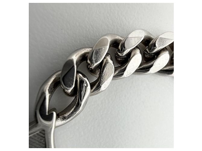 Collana Monogram Flower da uomo Louis Vuitton Argento - vista 5