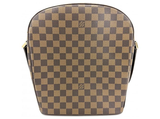 Borsa a tracolla Louis Vuitton Damier Ipanema GM Marrone - vista 2