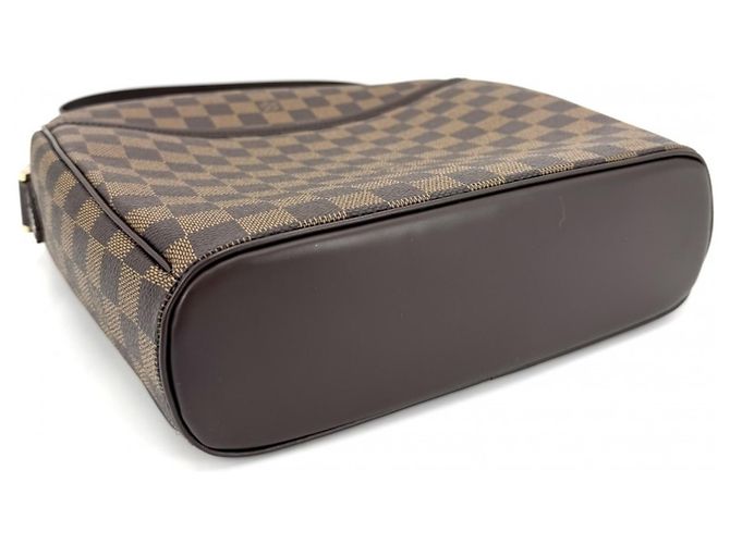 Borsa a tracolla Louis Vuitton Damier Ipanema GM Marrone - vista 3
