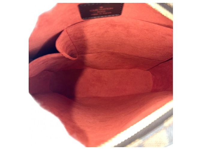 Borsa a tracolla Louis Vuitton Damier Ipanema GM Marrone - vista 4