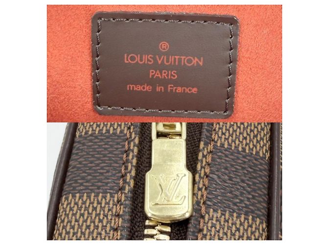 Borsa a tracolla Louis Vuitton Damier Ipanema GM Marrone - vista 5