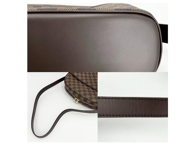 Borsa a tracolla Louis Vuitton Damier Ipanema GM Marrone - vista 7