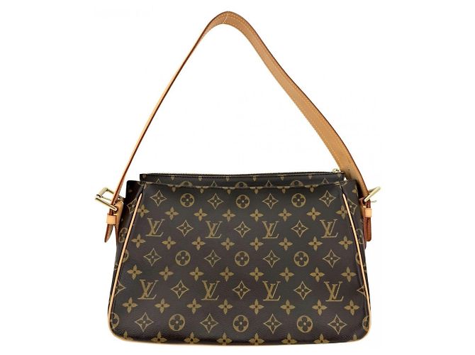 Borsa a tracolla Monogram Vivacite GM da donna Louis Vuitton Marrone Monogramma - vista 2