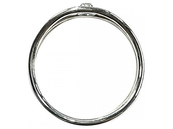 Anello Wave in argento sterling 925 e acquamarina Tiffany & Co. - vista 3