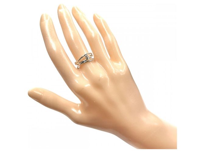 Anello Wave in argento sterling 925 e acquamarina Tiffany & Co. - vista 4