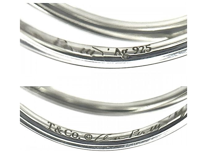 Anello Wave in argento sterling 925 e acquamarina Tiffany & Co. - vista 5