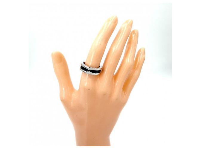 Bulgari Anello Bvlgari B-ZERO1 da donna Nero - vista 2