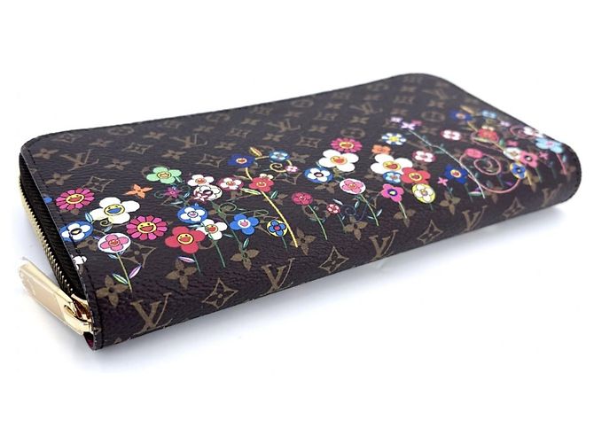 Cartera Zippy Monogram Louis Vuitton Castaño Multicolor Monograma - vista 3