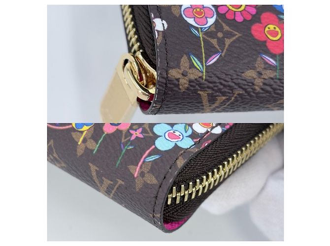 Cartera Zippy Monogram Louis Vuitton Castaño Multicolor Monograma - vista 7