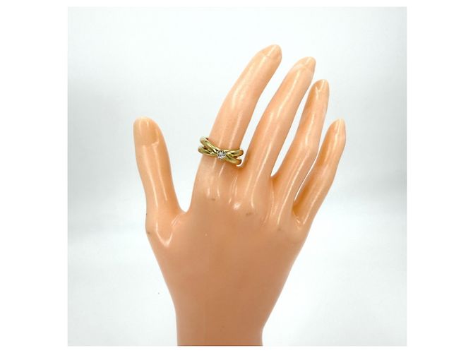 Anello Tiffany & Co. Paloma Picasso Design Croce Giallo - vista 2