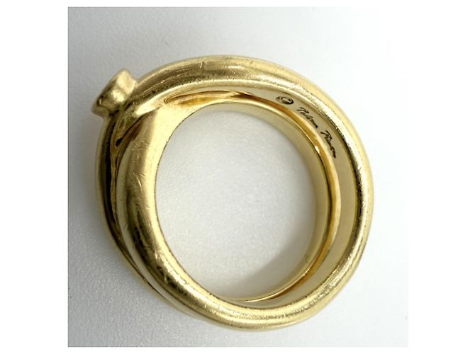 Anello Tiffany & Co. Paloma Picasso Design Croce Giallo - vista 7