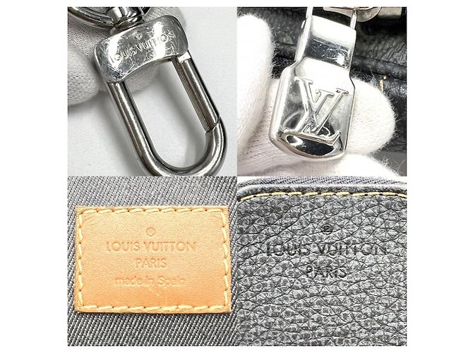 Bolsa tiracolo Monogram Record Avenue masculina Louis Vuitton Preto Verde - vista 5
