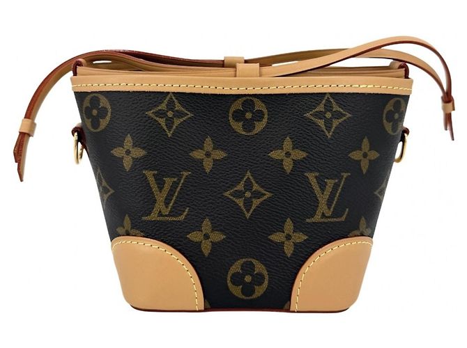 Borsa a tracolla Louis Vuitton Noe Marrone Monogramma - vista 2