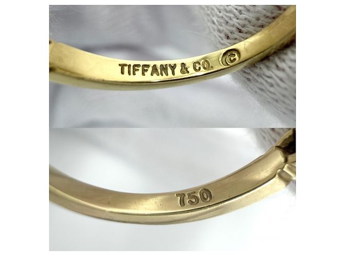 Anello a mezza eternità da donna Tiffany & Co. Giallo - vista 5
