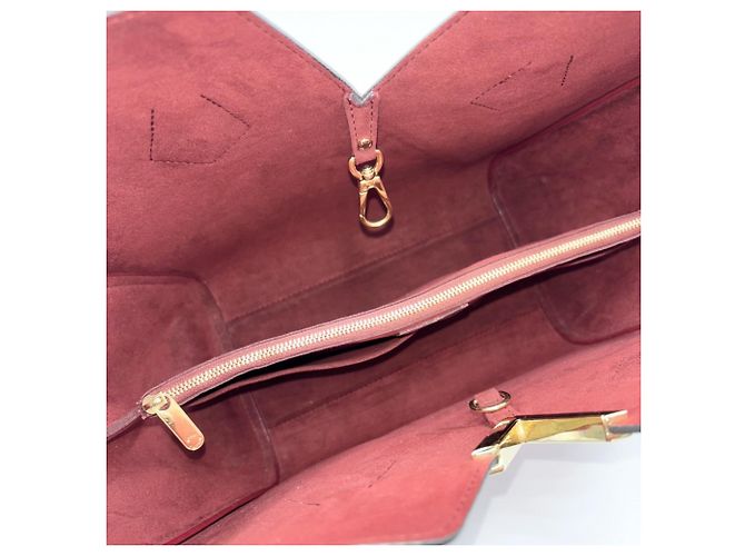 Borsa Tote Louis Vuitton Monogram Kimono MM Marrone Rosso Fuschia Monogramma - vista 4